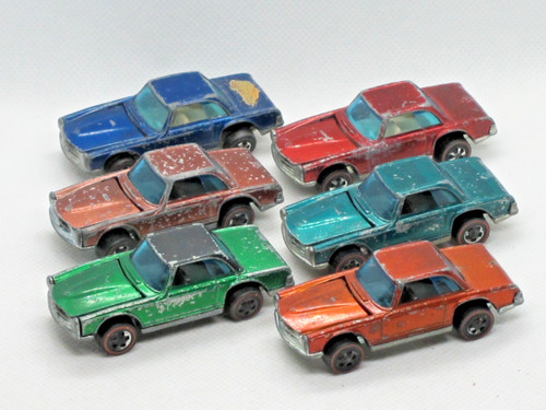 Redline hot wheels mercedes - hot,