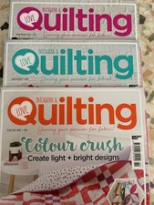 Love patchwork and Quilting