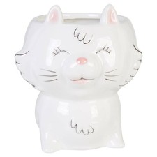 Gigil White Cat Mug Robust