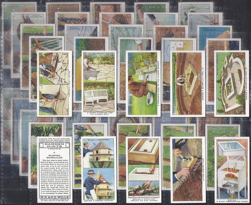 Wills full set garden hints - wills-full, set-