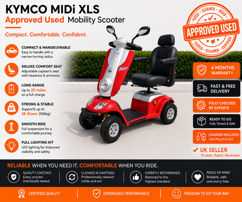 Kymco midi xls 8mph - xls,