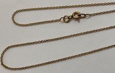 VINTAGE 18" LONG 9CT GOLD