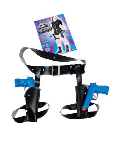 Twin thigh high - holster, with