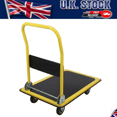 Folding platform trolley hand - platform,