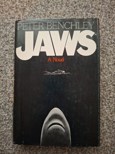 Jaws peter benchley signed and - jaws,