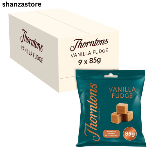 Thorntons vanilla fudge 9 x - fudge,