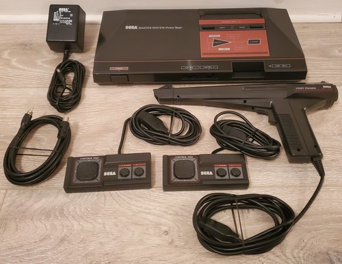 Sega master system console - master,