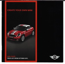 Mini Coupe Specifications