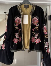 Zara velvet jacket - velvet,