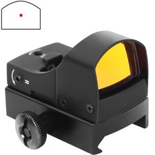 Mini 3MOA Red Dot Sight Reflex Sight Rifle Scope w/ Picatinny 20mm Rail HOT