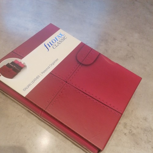 Filofax classic pink italian - filofax,