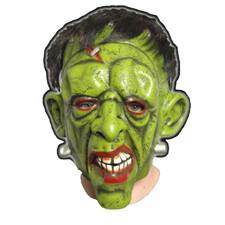 Frankenstein Mask With Hair