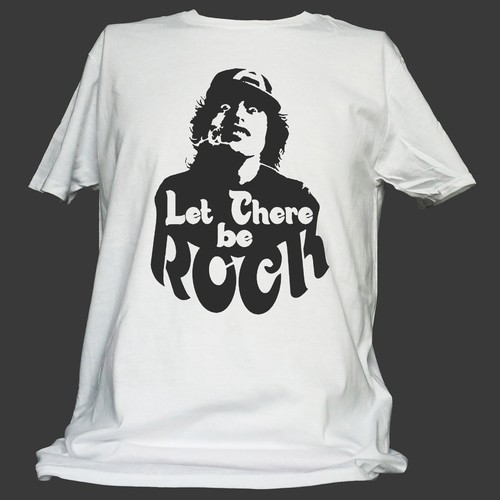 Metal rock t shirt - dc,