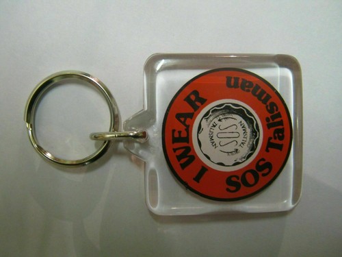 Sos talisman key ring - sos,