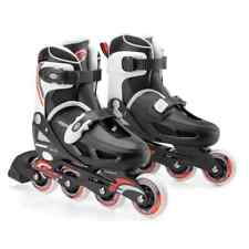 Osprey Kids Quad Skates - Adjustable Roller Skates, Small-Medium , Black/Red