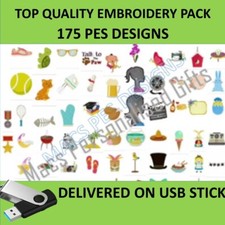 PES embroidery library booster