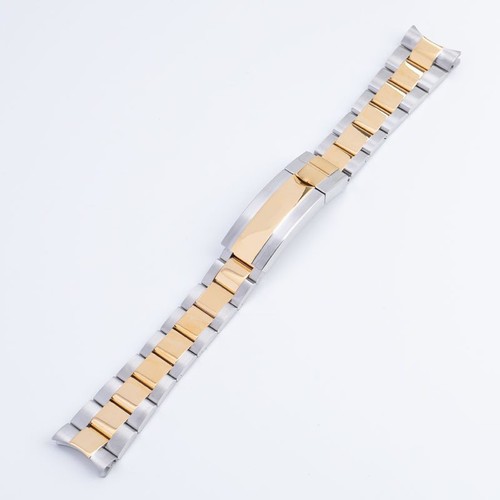 Twotone watch bracelet strap - bracelet,