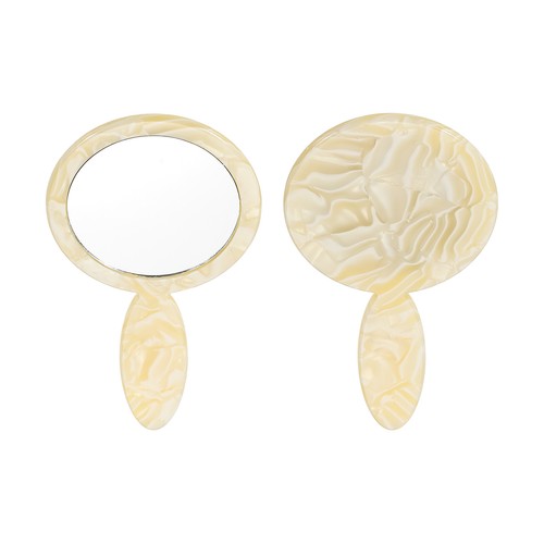 Handheld mirror round - mirror,