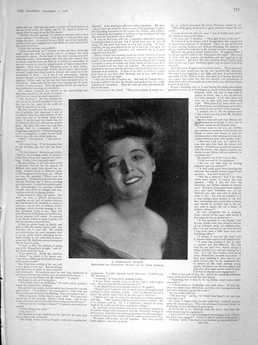 Old antique print 1906 - old,