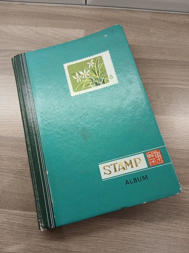 Stamp album collection - stamp, album/collection