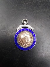 Vintage Silver Enamel Watch