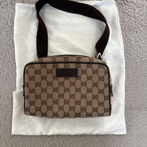 Gucci shoulder bag canvas - shoulder,
