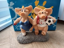 Piggin Scored Red Scarf David