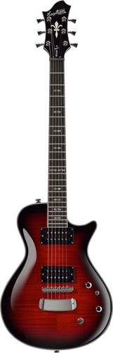 Hagstrom ultra swede burgundy - swede,