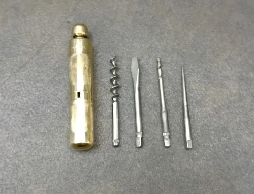 Vintage drgm solid - vintage, brass