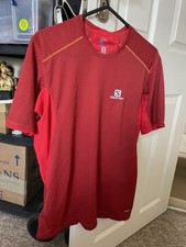 Salomon SLAB Running Top, Small, Advanced Skin Active Dry