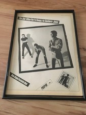 THE JAM-WHEN YOU'RE YOUNG-1979 original A3 framed poster size advert