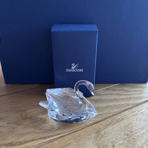 Swarovski crystal swan - swarovski,