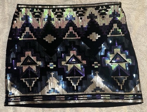 Express sequin aztec mini - express,