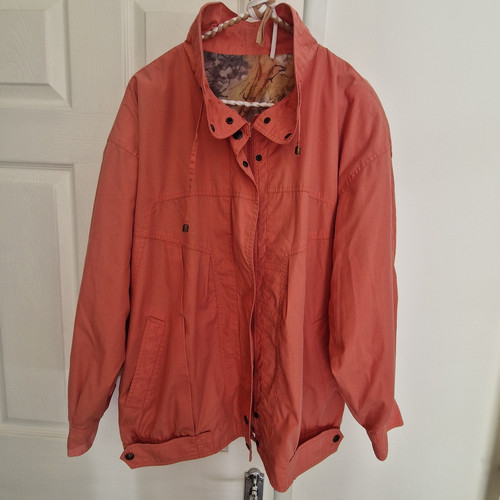 80s 90s vintage - coral, anorak