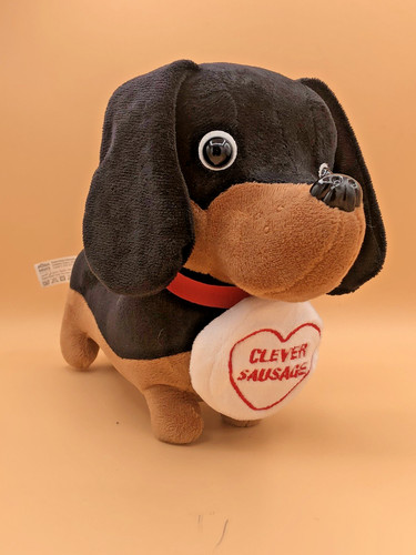 Clever sausage dog - dog, plush