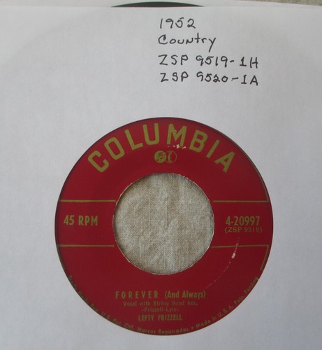 1952 lefty frizzell - 1952, forever