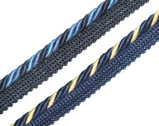 Cotton flanged binding piping - cotton, binding/piping