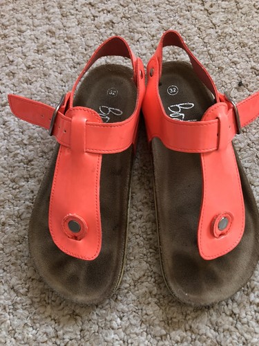 Boden neon girls toe post - girls,