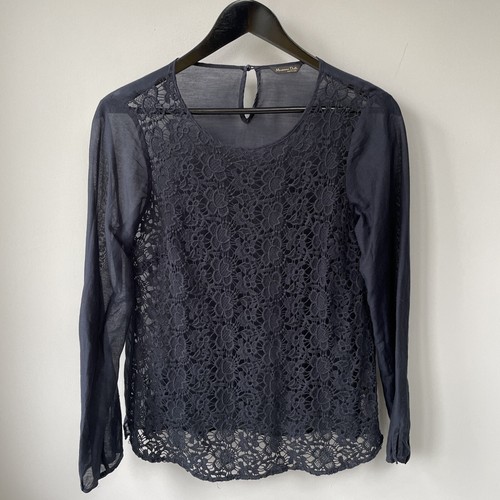 Massimo dutti top navy - dutti, top,