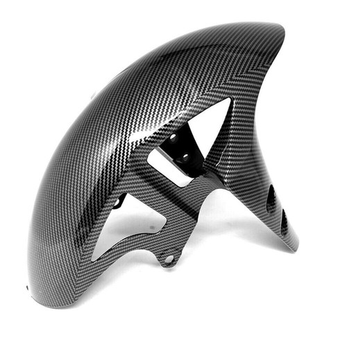 Carbon fiber front tire fender - front,