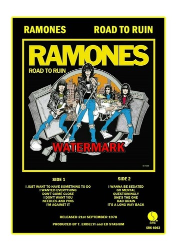 The ramones poster print a2 - -,