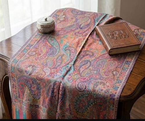 Kashmiri jamawar paisley shawl - kashmiri,