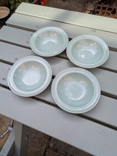 4x Woods Ware Beryl Cereal