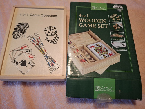 Wooden game set - game,