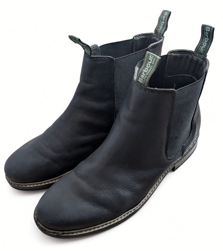 Barbour farsley black - black, leather