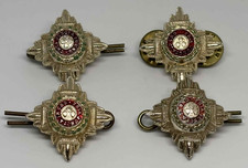 4 x Officers Rank Pips Bath Stars Tria Juncta In Uno British Military 19mm