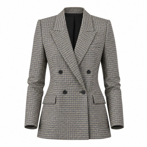 Zara blazer brown blue - zara, xs