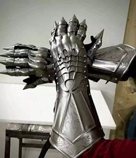 Medieval Nazgul Gloves, Steel