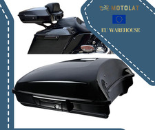 Razor 5.5" Tour Pack for Harley Touring 2014+, with black latch and hinges