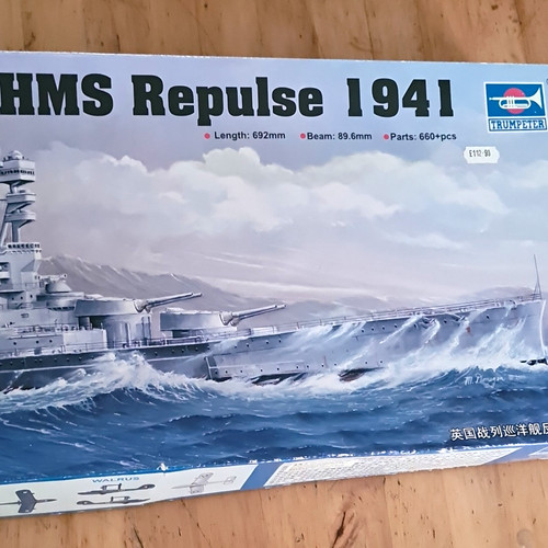 Trumpeter hms repulse 1941 - repulse,
